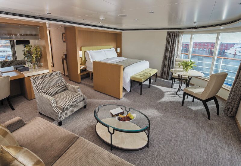 Suite SEVEN SEAS du bateau de croisière Seven Seas Voyager