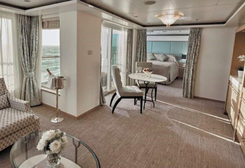 Suite VOYAGER du bateau de croisière Seven Seas Voyager